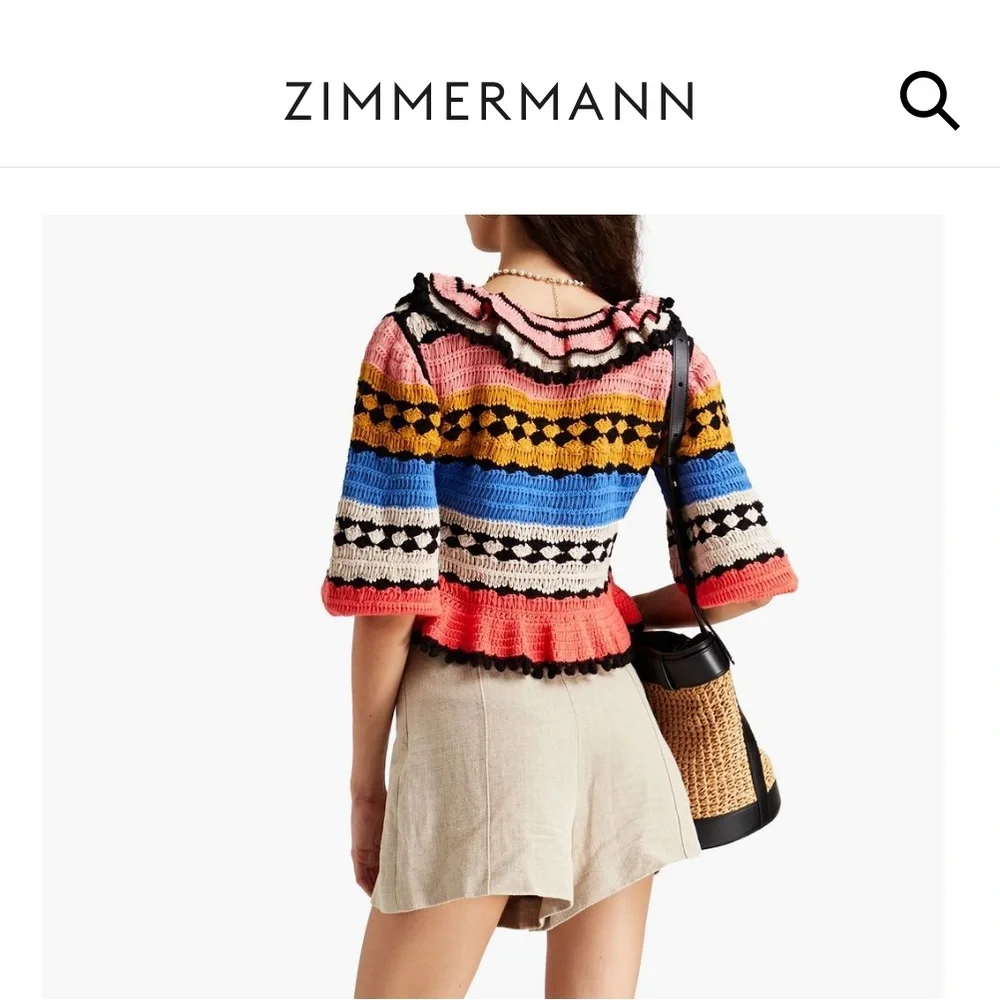 Zimmermann Ruffle Top - Picture 3 of 7